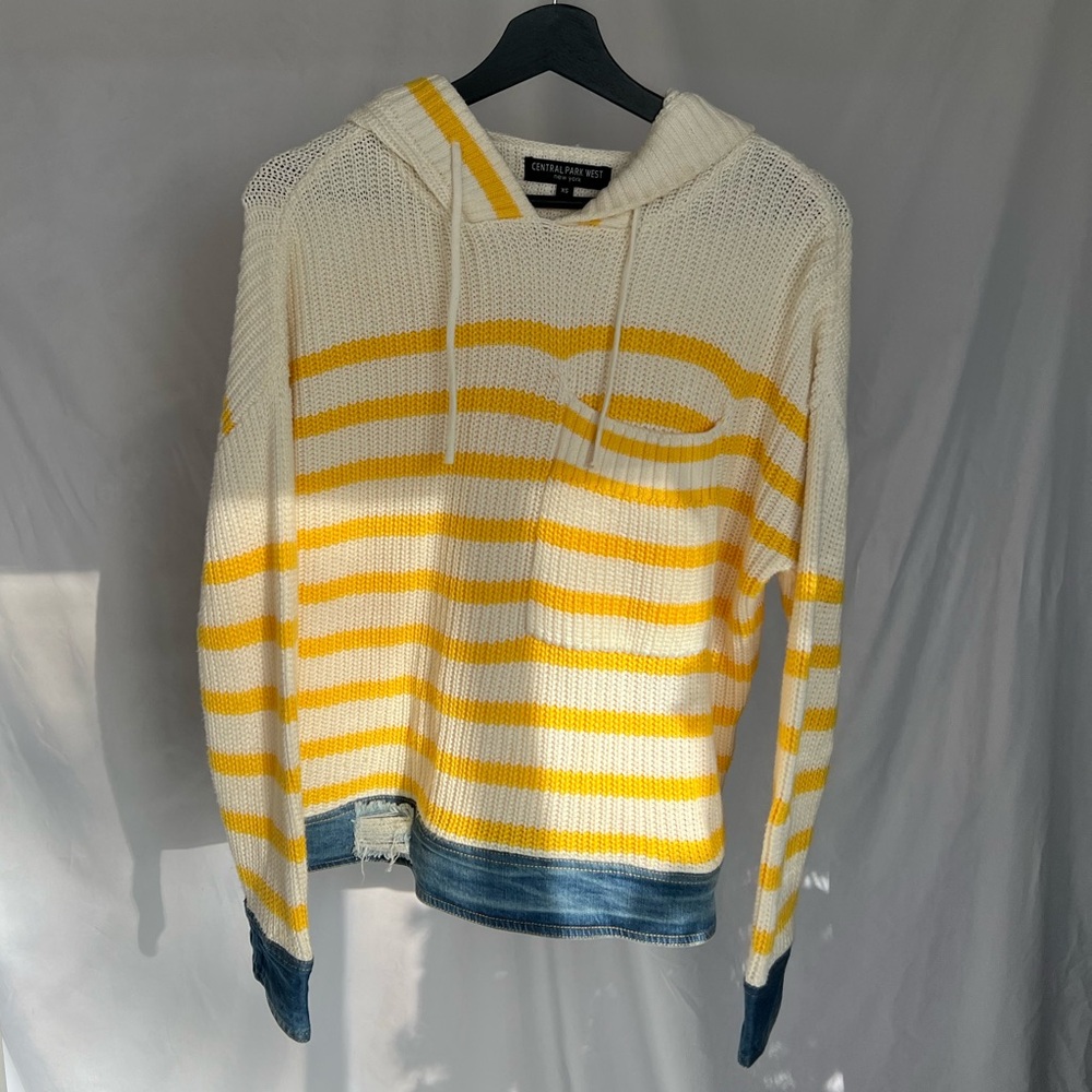 Central Park West Knit Sweatshirt
